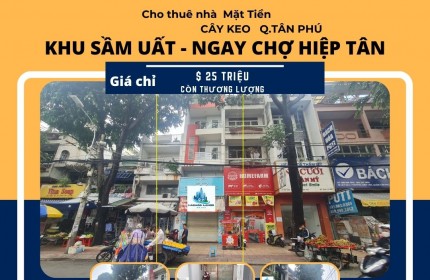 CỰC HIẾM - Cho thuê nhà Mặt Tiền D9 100m2, 2 Lầu+ST, 25Triệu